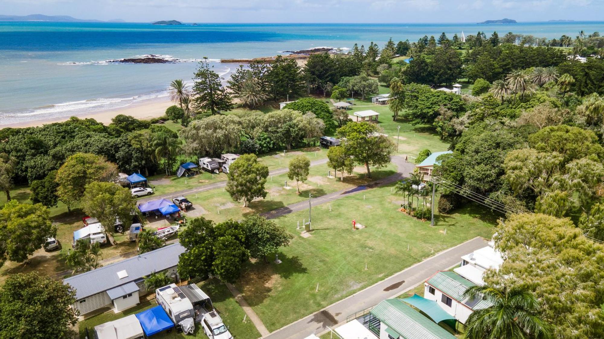 Tasman Holiday Parks - Fisherman'S Beach Emu Park Exteriör bild